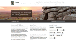 Desktop Screenshot of cpredevon.org.uk